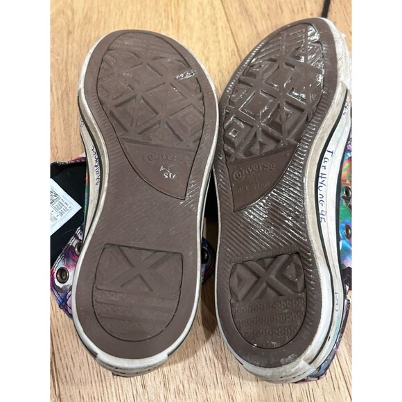 Converse Chuck Taylor All Star High Top Floral Print Shoes Women 8 Men 6 Multico - Picture 9 of 9